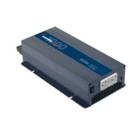 ALL POWER SUPPLY Power Inverter, Pure Sine Wave, 2,000 W Peak, 1,000 W Continuous, 2 Outlets SA-1000K-112